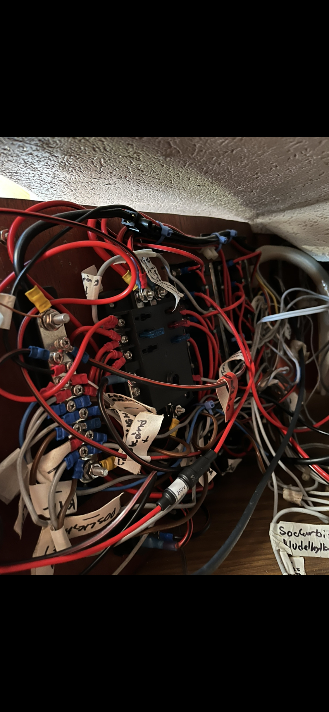 Clean up the electrical panel